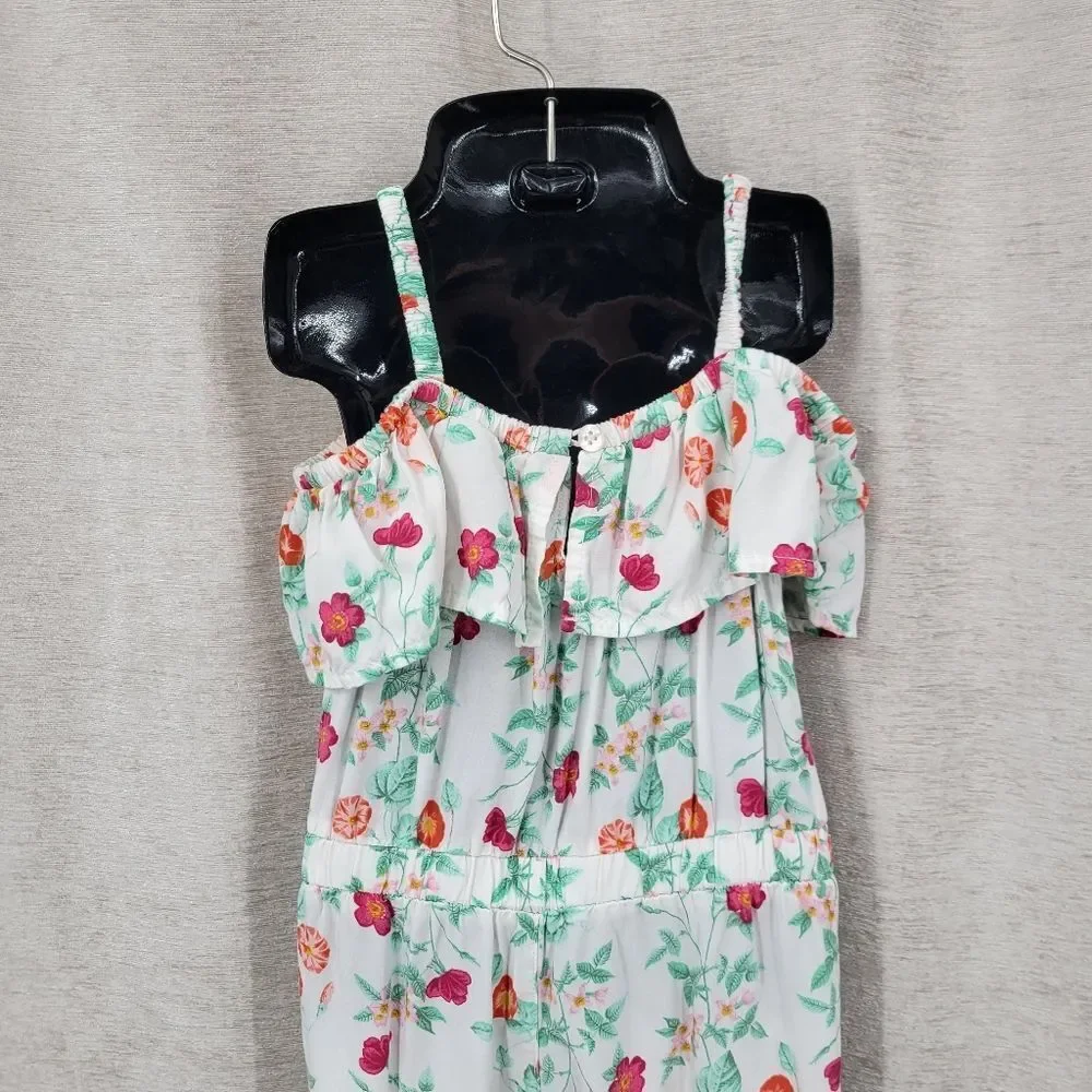 Old Navy Girls Floral Off Shoulder Kids Jumpsuit